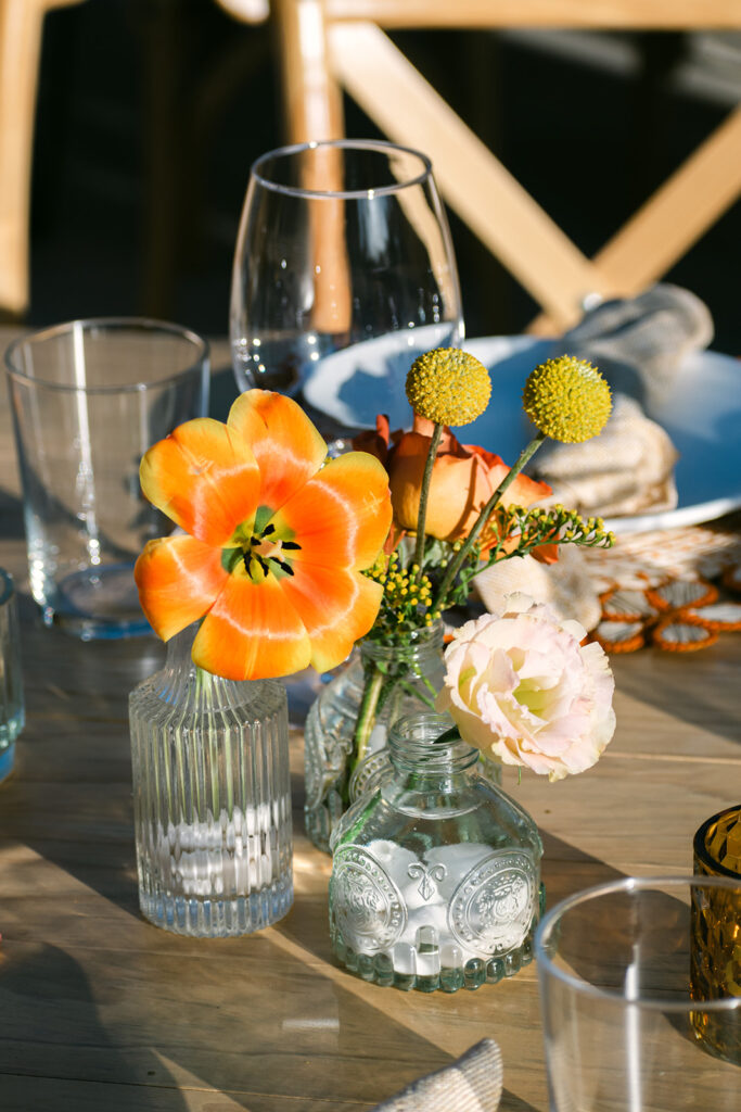 sunset verona flowers cabo wedding